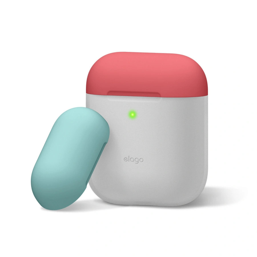 Elago Duo Case Nightglow Blue / Italian Rose / Coral Blue for Airpods (EAPDO-LUBL-IROCBL)